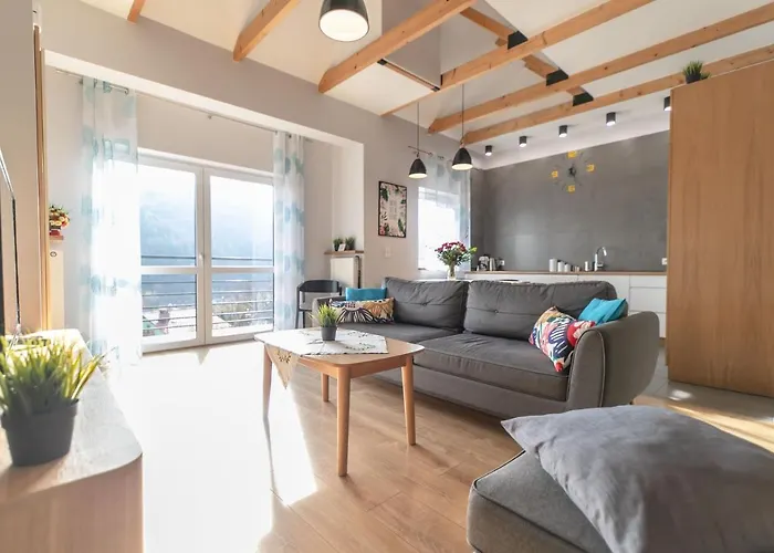 Na Szczycie Z Balkonem - Dream דירה שצ'צ'ירק